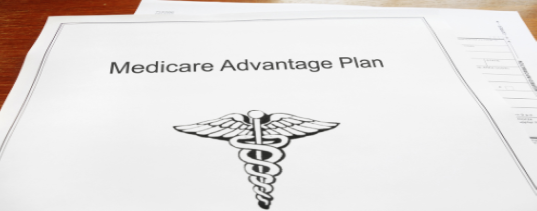 face sheet of a contract with the words medicare advantage plan and the medical association's symbol